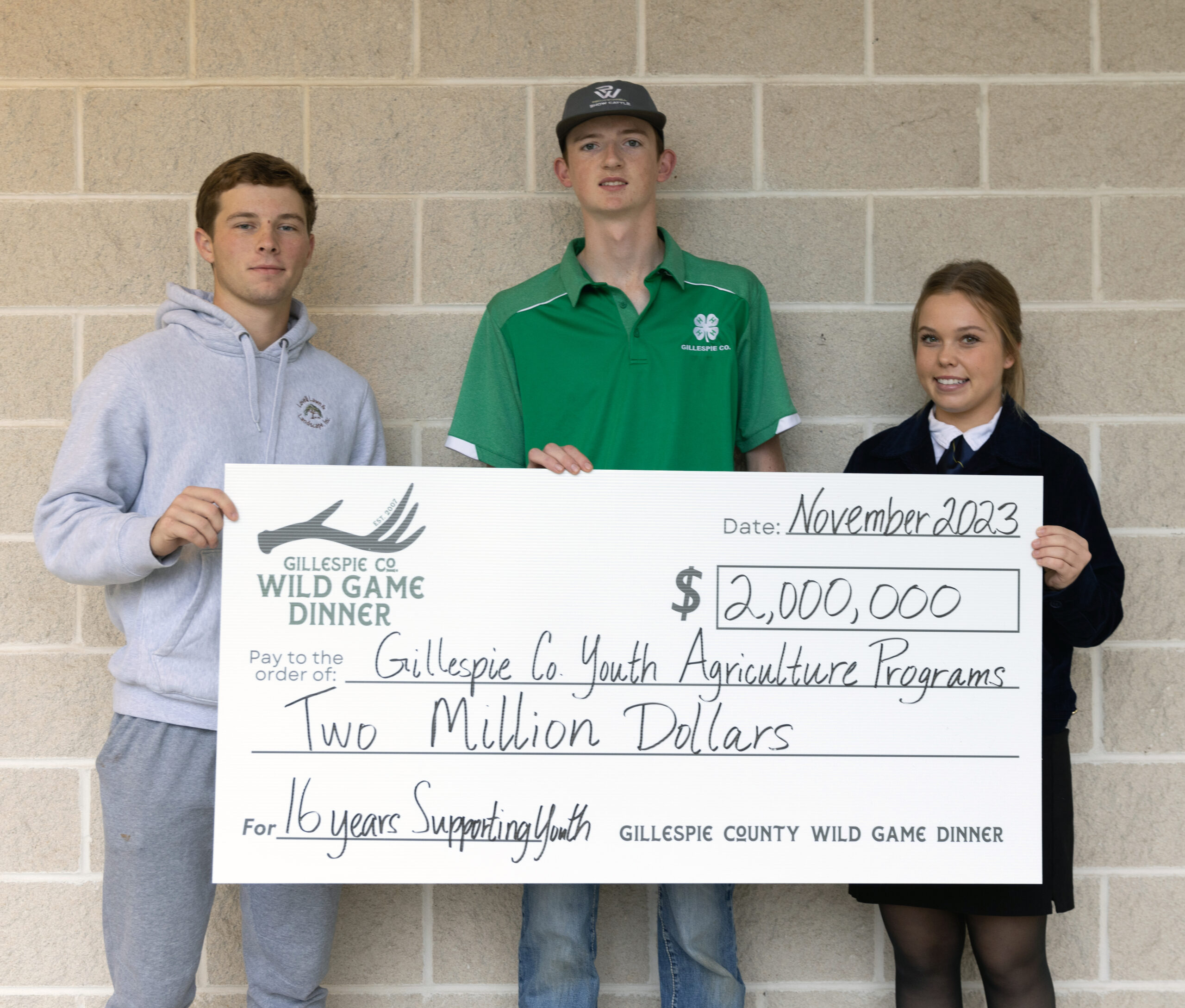 WILD GAME DINNER DONATIONS Fredericksburg Standard Fredericksburg