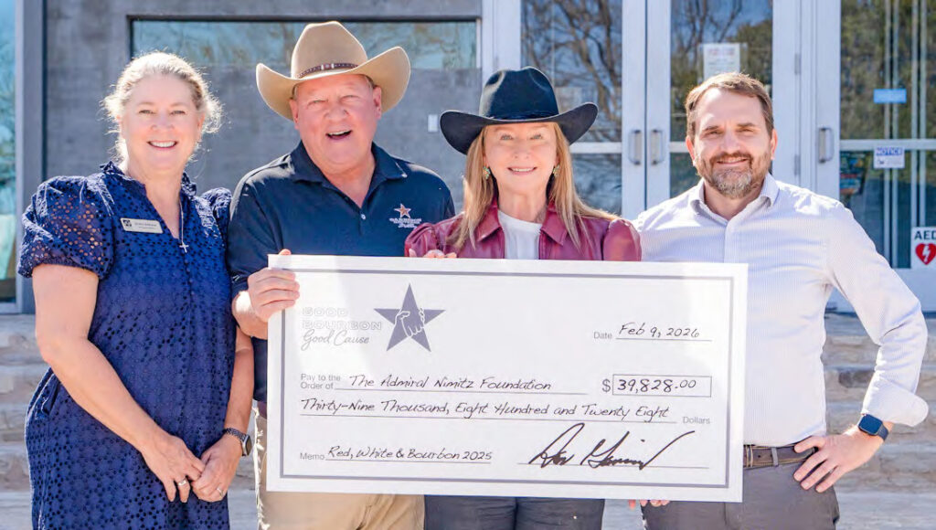 Garrison Bros. raises $39k for the National Museum of the Pacific War