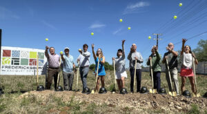 Community Racquet Center breaks ground